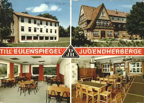 Moelln Lauenburg Till Eulenspiegel Jugendherberge am Ziegelsee Kat. Moelln