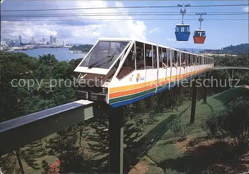 Singapore Luftseilbahn Bergbahn Kat. Singapore