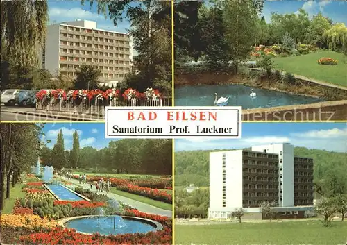 Bad Eilsen Sanatorium Prof. Luckner Kat. Bad Eilsen