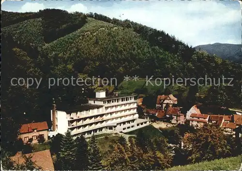 Bad Lauterberg Kneipp Sanatorium Dr v Plachy Kat. Bad Lauterberg im Harz