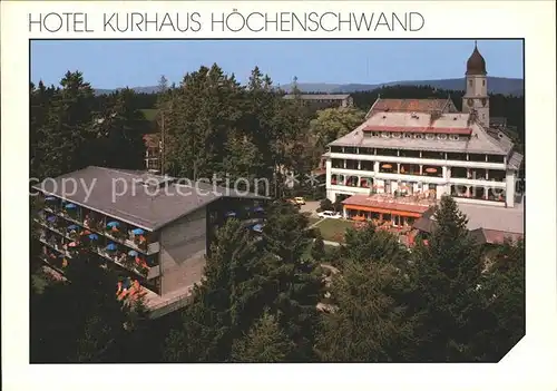 Hoechenschwand Porten Hotel Kurhaus Hoechenschwand Kat. Hoechenschwand