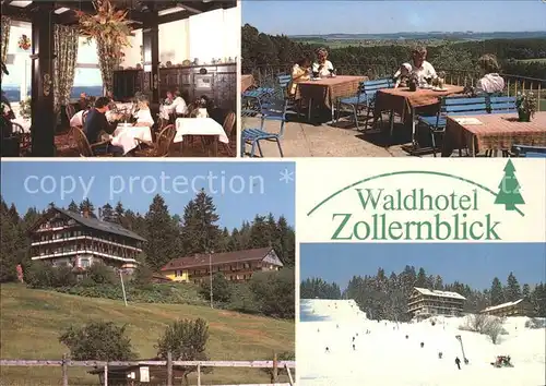 Lauterbad Waldhotel Zollernblick Kat. Freudenstadt