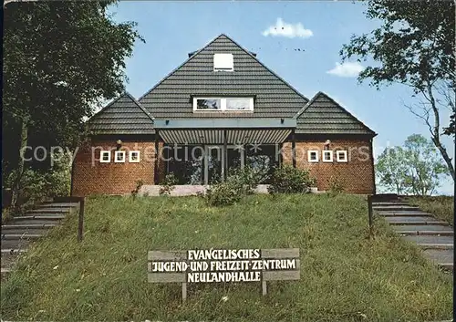 Friedrichskoog Nordseebad Evangelisches Jugend Freizeitzentrum Neulandhalle / Friedrichskoog /Dithmarschen LKR