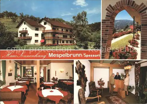 Mespelbrunn Pension Haus Sonnenhang Spessart Kat. Mespelbrunn