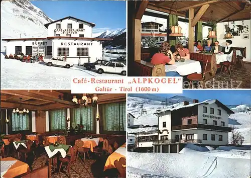 Galtuer Tirol Cafe Restaurant Alpkogel Kat. Galtuer