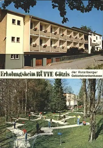 Goetzis Vorarlberg 
Erholungsheim Ruette Kat. Goetzis