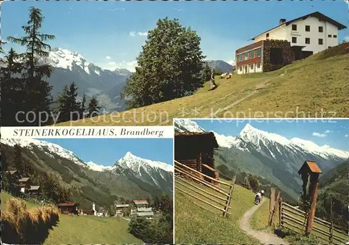 Brandberg Tirol Steinerkogelhaus Gruenberg Penken Weg Steinerkogel Kat. Brandberg