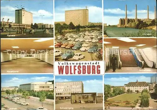 Wolfsburg Rathaus Werk Volkswagenstadt  Kat. Wolfsburg