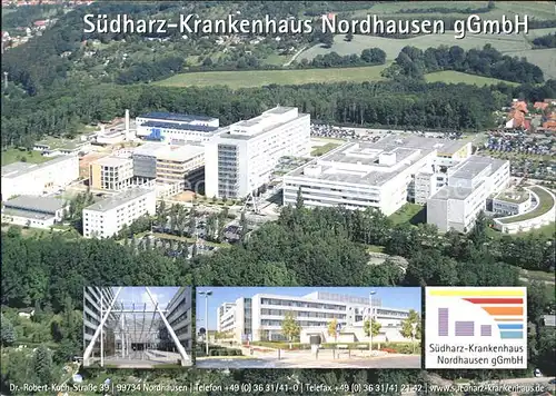 Nordhausen Thueringen Suedharz Krankenhaus  Kat. Nordhausen Harz