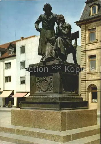 Hanau Main Brueder Grimm Denkmal Kat. Hanau