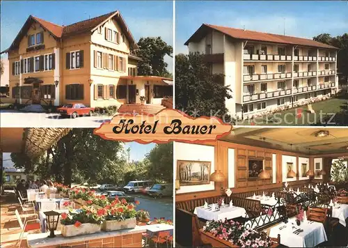 Muellheim Baden Hotel Bauer Kat. Muellheim
