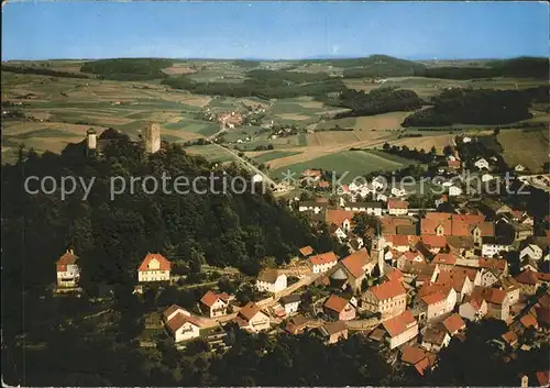 Falkenstein Allgaeu Fliegeraufnahme Kat. Pfronten