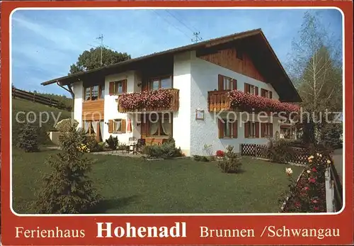 Brunnen Schwangau Ferienhaus Hohenadl Kat. Schwangau