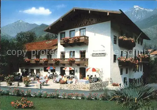 Staudach Oberbayern Berg Cafe Gaststaette Pension Muehlwinkl / Staudach-Egerndach /Traunstein LKR