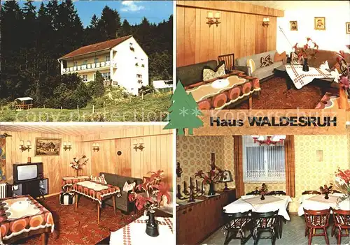 Elben Wenden Haus Waldesruh Kat. Wenden