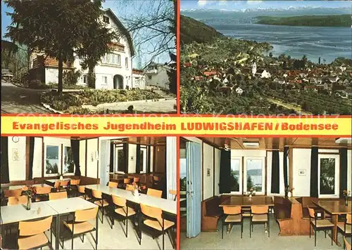 Ludwigshafen Bodensee Evangelisches Jugendheim  Kat. Bodman Ludwigshafen