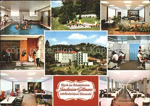 Reichelsheim Odenwald Klinik Rehabilitation Sanatorium Goettamnn Kat. Reichelsheim (Odenwald)