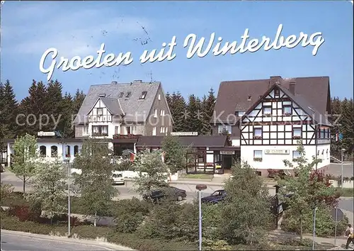 Winterberg Hochsauerland Hotel Cafe Restaurant Kat. Winterberg