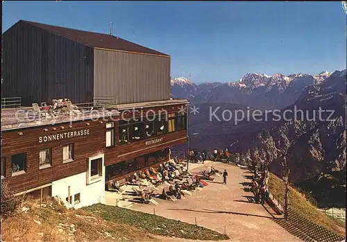 Garmisch Partenkirchen Bergstation Osterfelder Bahn Karwendelgebirge Kat. Garmisch Partenkirchen