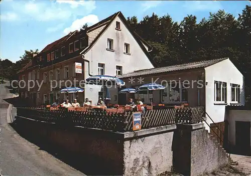 Schweinthal Egloffstein Gasthaus Pension Backof Kat. Egloffstein