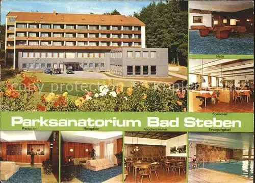 Bad Steben Parksanatorium  Kat. Bad Steben