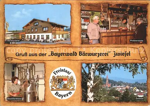 Zwiesel Niederbayern Bayerwald Baerwurzerei  / Zwiesel /Regen LKR