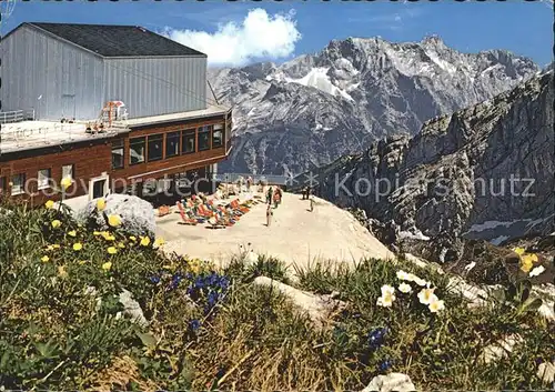 Garmisch Partenkirchen Alpspitzbahnen Berstation Osterfelder Dreitorspitze Kat. Garmisch Partenkirchen