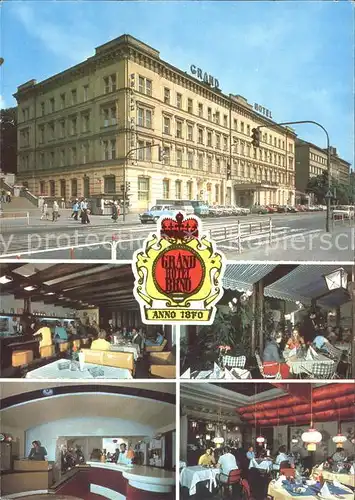 Brno Bruenn Interhotel Grand Kat. Brno