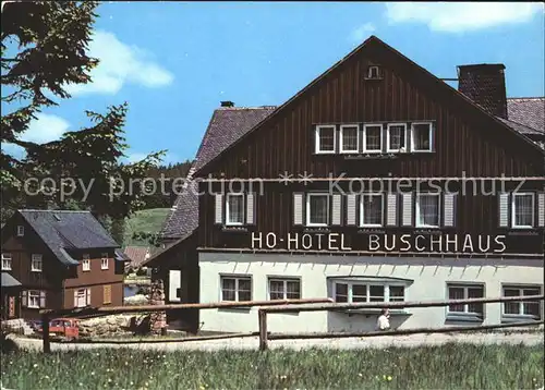 Muehlleithen Klingenthal HO Hotel Buschhaus / Klingenthal Sachsen /Vogtlandkreis LKR