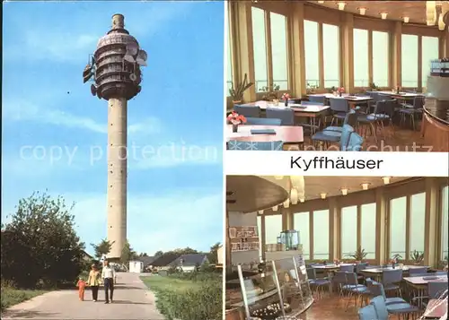 Kyffhaeuser Fernsehturm Kulpenberg Kat. Bad Frankenhausen