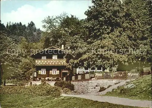 Wernigerode Harz HO Waldgasthaus Christianental Kat. Wernigerode