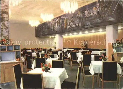 Magdeburg Hotel International Restaurant Moskwa Kat. Magdeburg