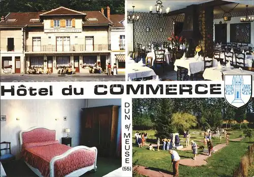 Dun sur Meuse Hotel Commerce Kat. Dun sur Meuse