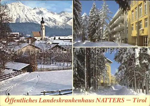 Natters Tirol oeffenliches Landeskrankenhaus  Kat. Natters