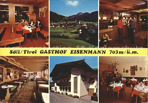 Soell Gasthof Eisenmann Kat. Soell