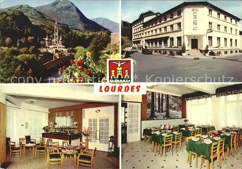 Lourdes Hautes Pyrenees Hotel Sainte Catherine Kat. Lourdes