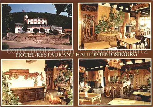 Kintzheim Hotel Restaurant Haut Koenigsbourg Kat. Kintzheim