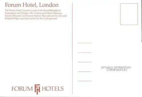 London Forum Hotel  Kat. City of London