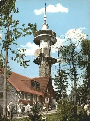 Kreuztal Westfalen Aussichtsturm Raststaette auf dem Kindelsberg Kat. Kreuztal