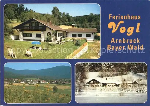 Arnbruck Ferienhaus Vogl Wilhelm Vogl  Kat. Arnbruck