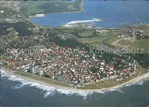 Norderney Nordseebad Fliegeraufnahme Kat. Norderney