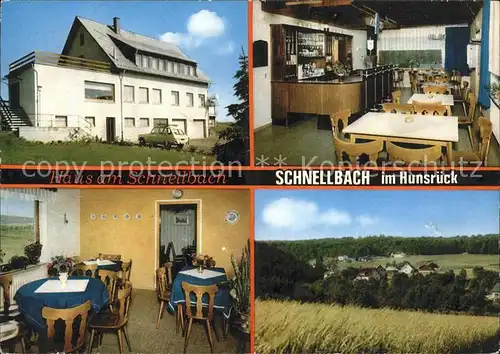 Schnellbach Kastellaun Pension Gasthaus Haus am Schnellbach Kat. Beltheim