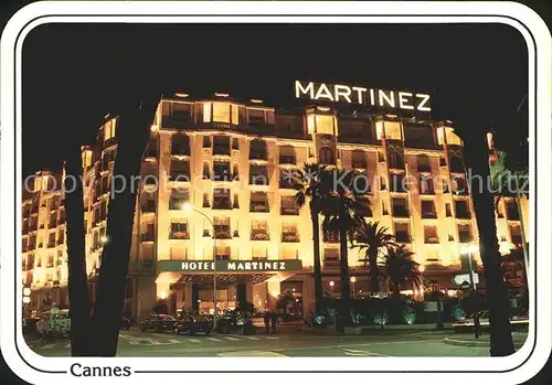 Cannes Alpes Maritimes Hotel Martinez Kat. Cannes