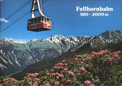 Oberstdorf Fellhornbahn Kratzer Maedelegabelgruppe Kat. Oberstdorf