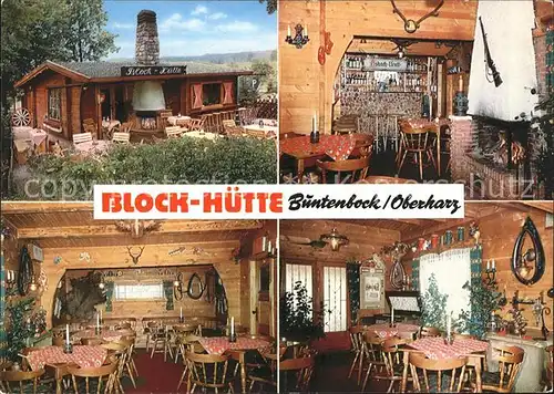 Buntenbock Block Huette  Kat. Clausthal Zellerfeld