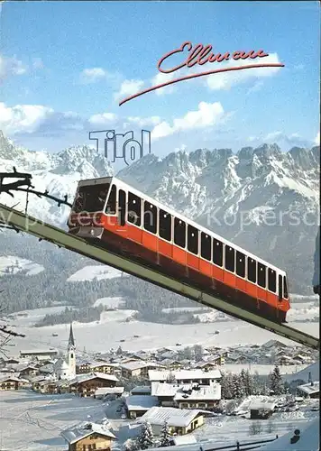 Ellmau Tirol Bergbahn Kat. Ellmau