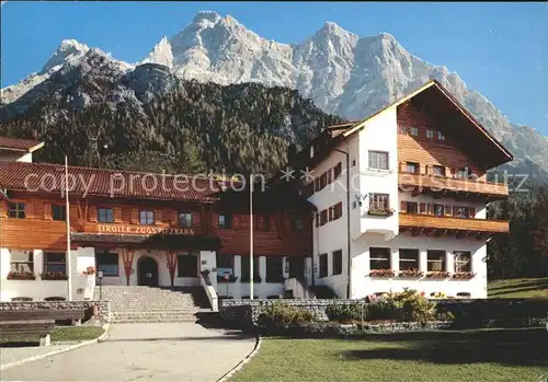 Zugspitze Talstation Zugspitzbahn Kat. Garmisch Partenkirchen