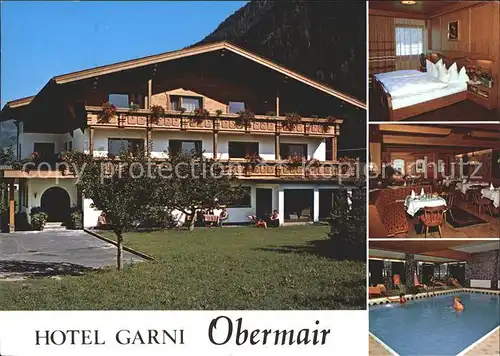 Mayrhofen Zillertal Hotel Garni Obermair Kat. Mayrhofen