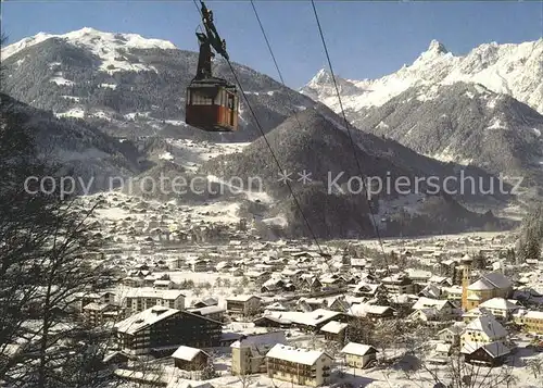 Schruns Vorarlberg Tschagguns Hochjochbahn Golm Zimba  Kat. Schruns