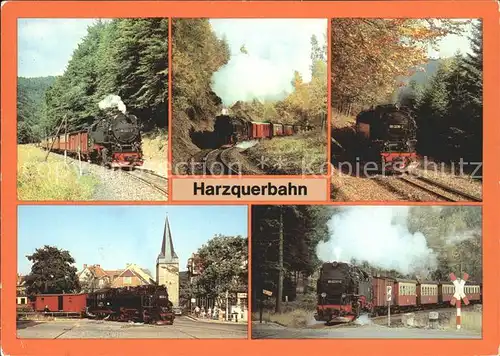 Wernigerode Harz Harzquerbahn Kat. Wernigerode